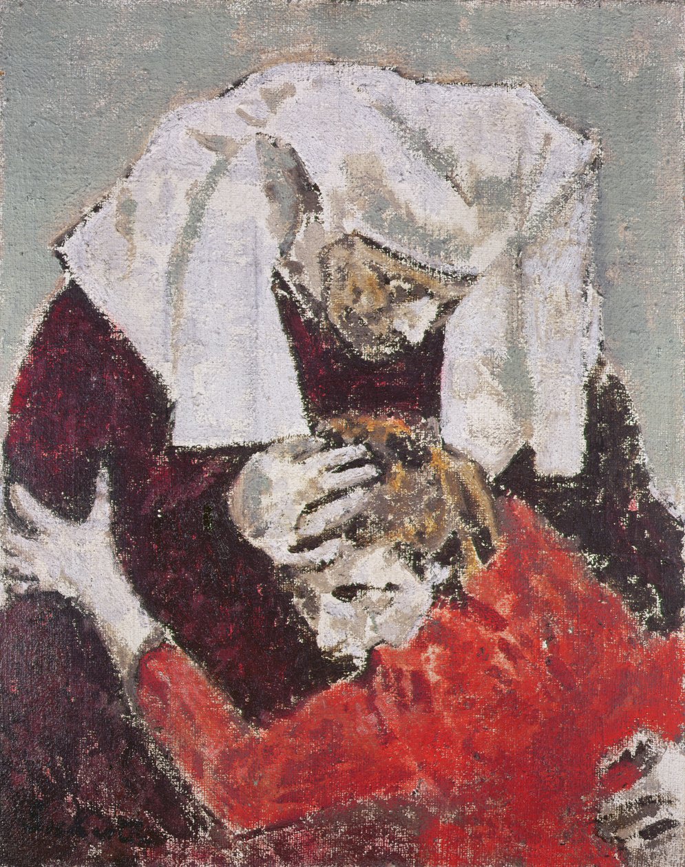 Juliet og hendes sygeplejerske, 1935/6 af Walter Richard Sickert