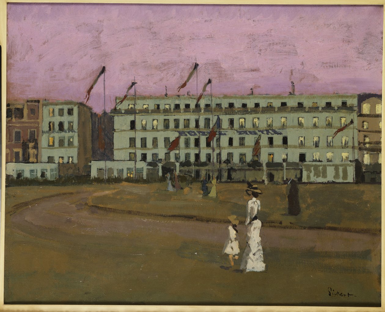 L"Hotel Royal, Dieppe, ca. 1894 af Walter Richard Sickert
