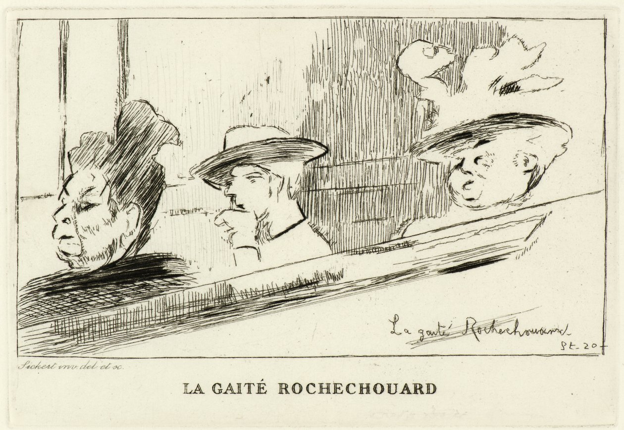 La Gaite Rochechouart af Walter Richard Sickert