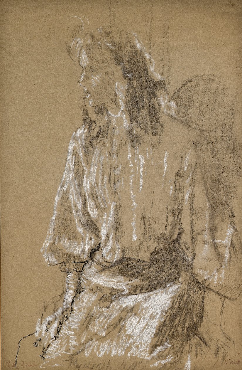 Lille Rachel, 1907 af Walter Richard Sickert