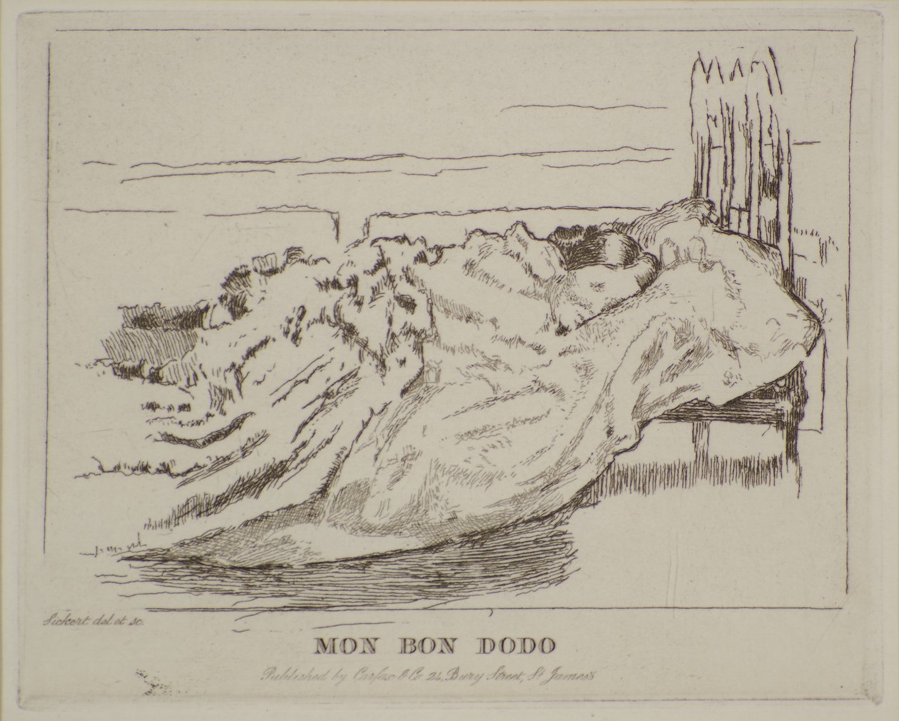 Mon Bon Dodo af Walter Richard Sickert