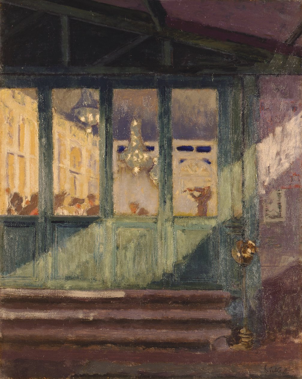 O Rakkauden yö (öljy kankaalle) af Walter Richard Sickert