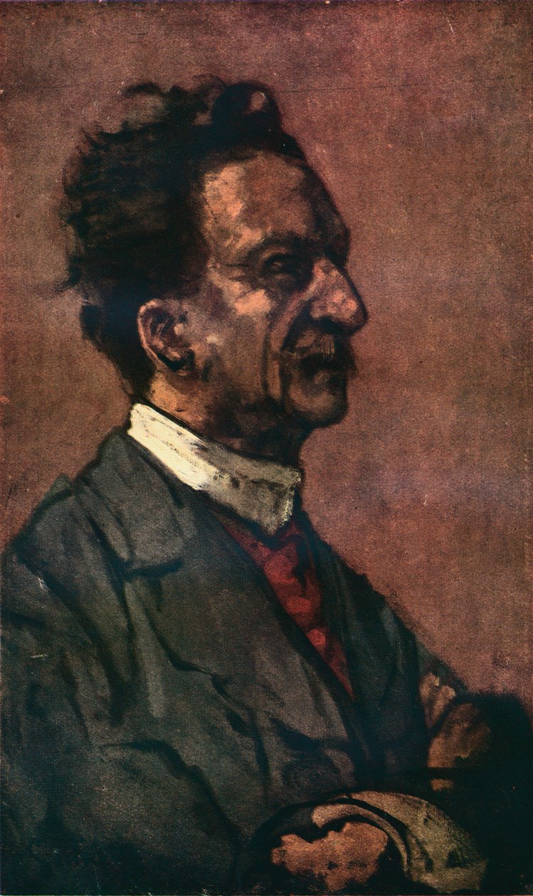 Portræt af Fred Winter, c1897-1898 af Walter Richard Sickert
