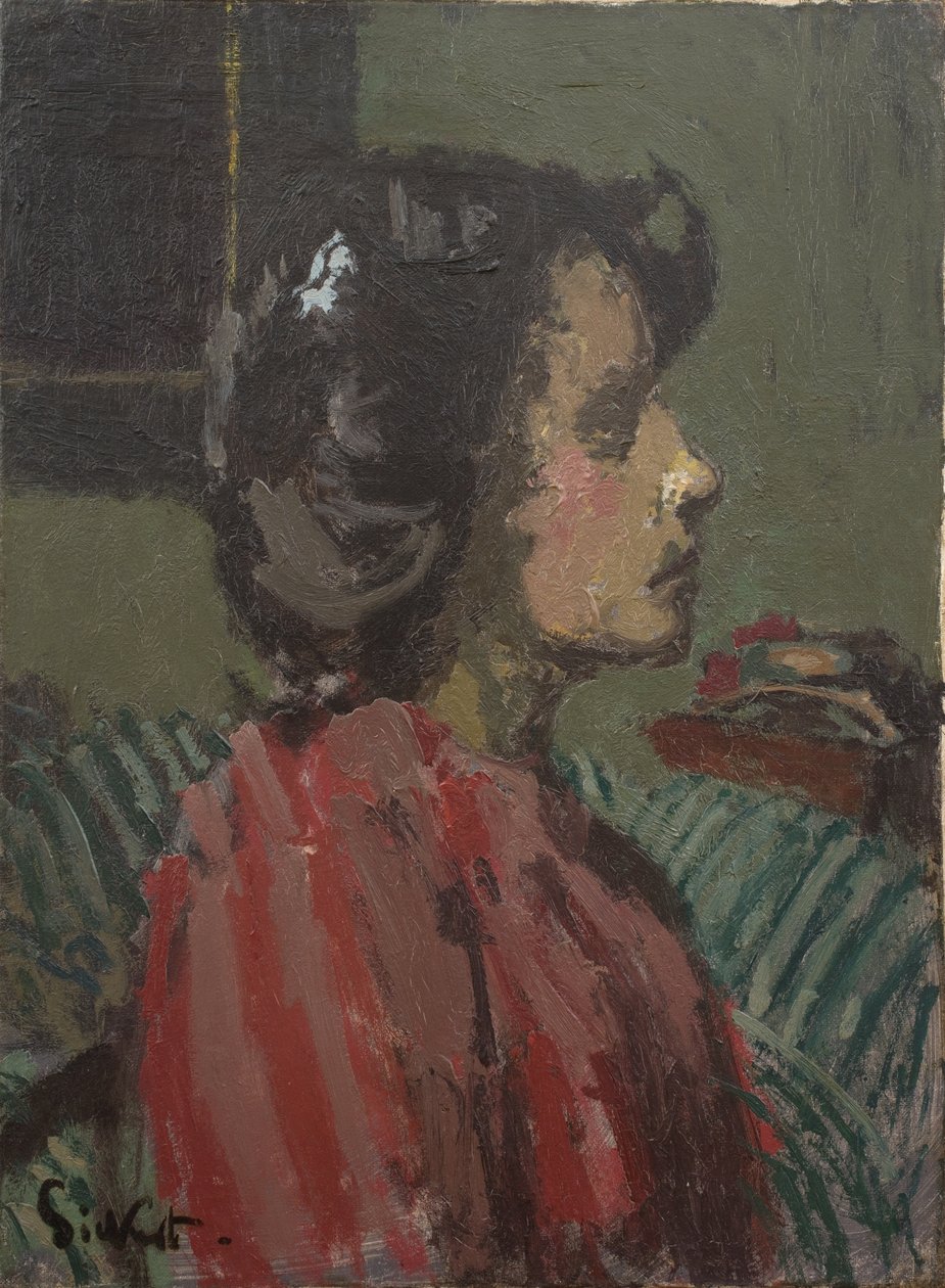 Portræt af fru Barrett af Walter Richard Sickert