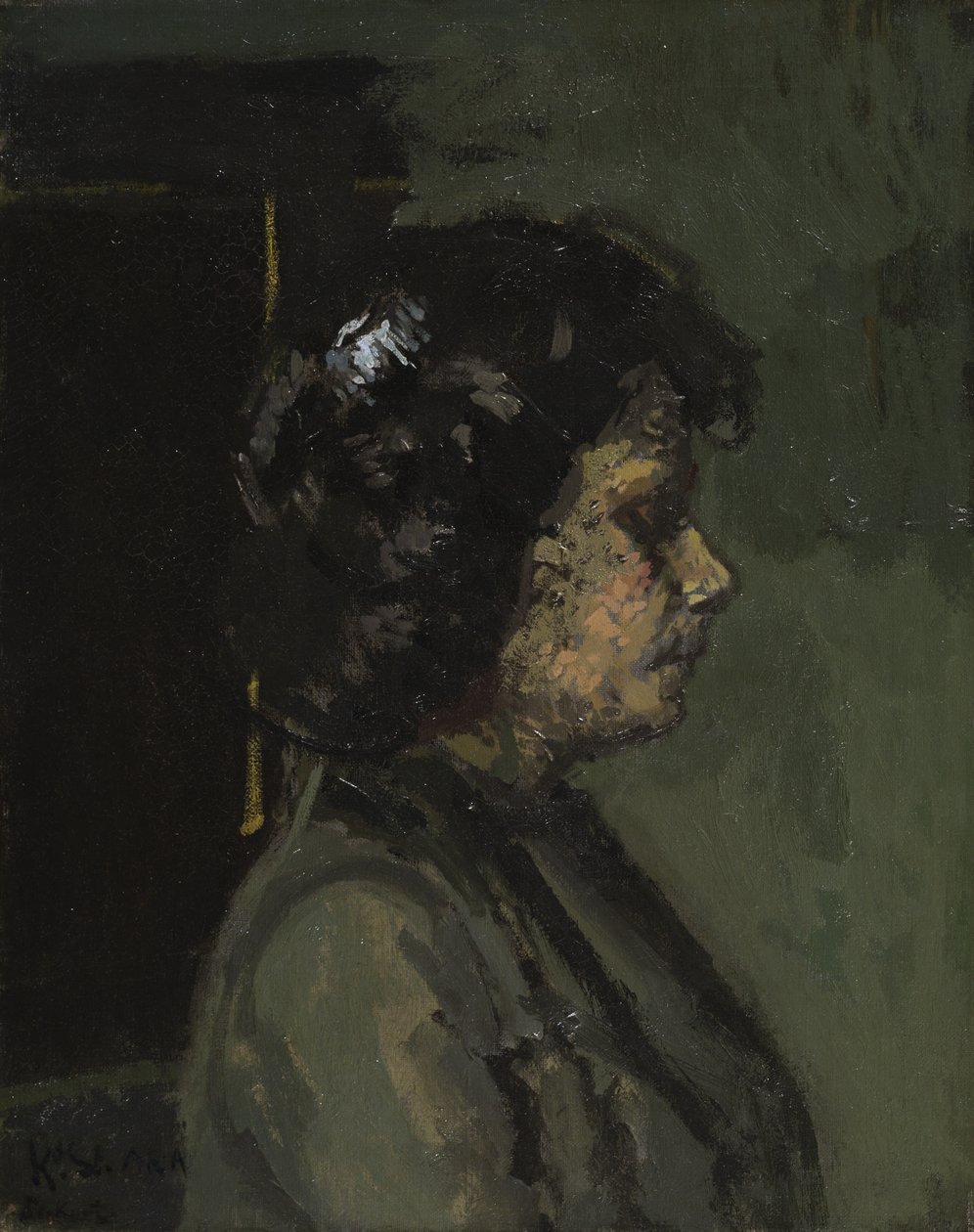 Portræt af fru Barrett, 1906 af Walter Richard Sickert