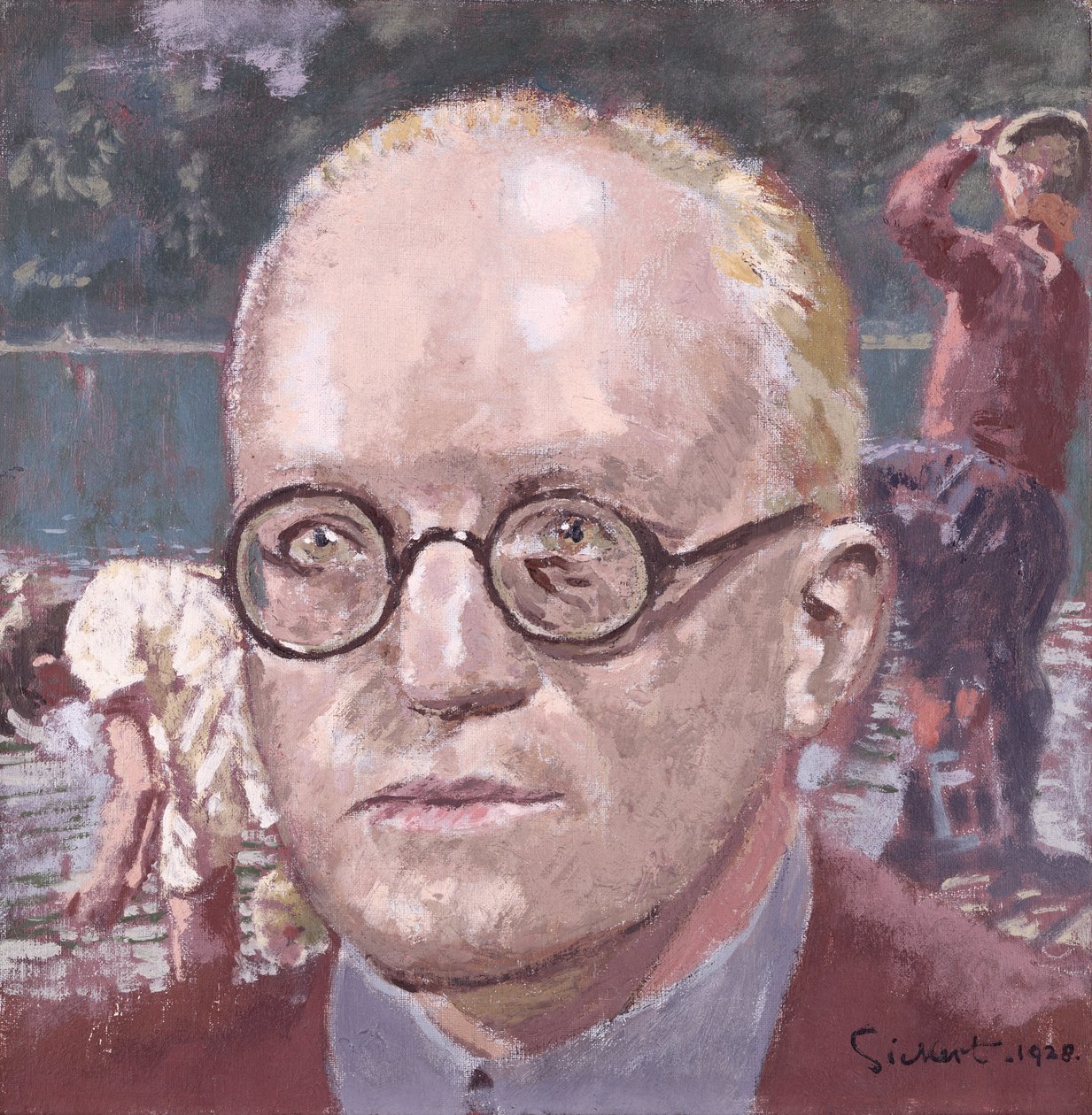 Portræt af Sir Hugh Walpole (1884-1941) 1928 af Walter Richard Sickert