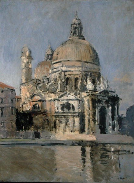 Santa Maria della Salute, Venedig af Walter Richard Sickert