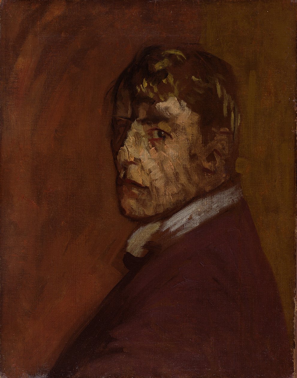 Selvportræt af Walter Richard Sickert
