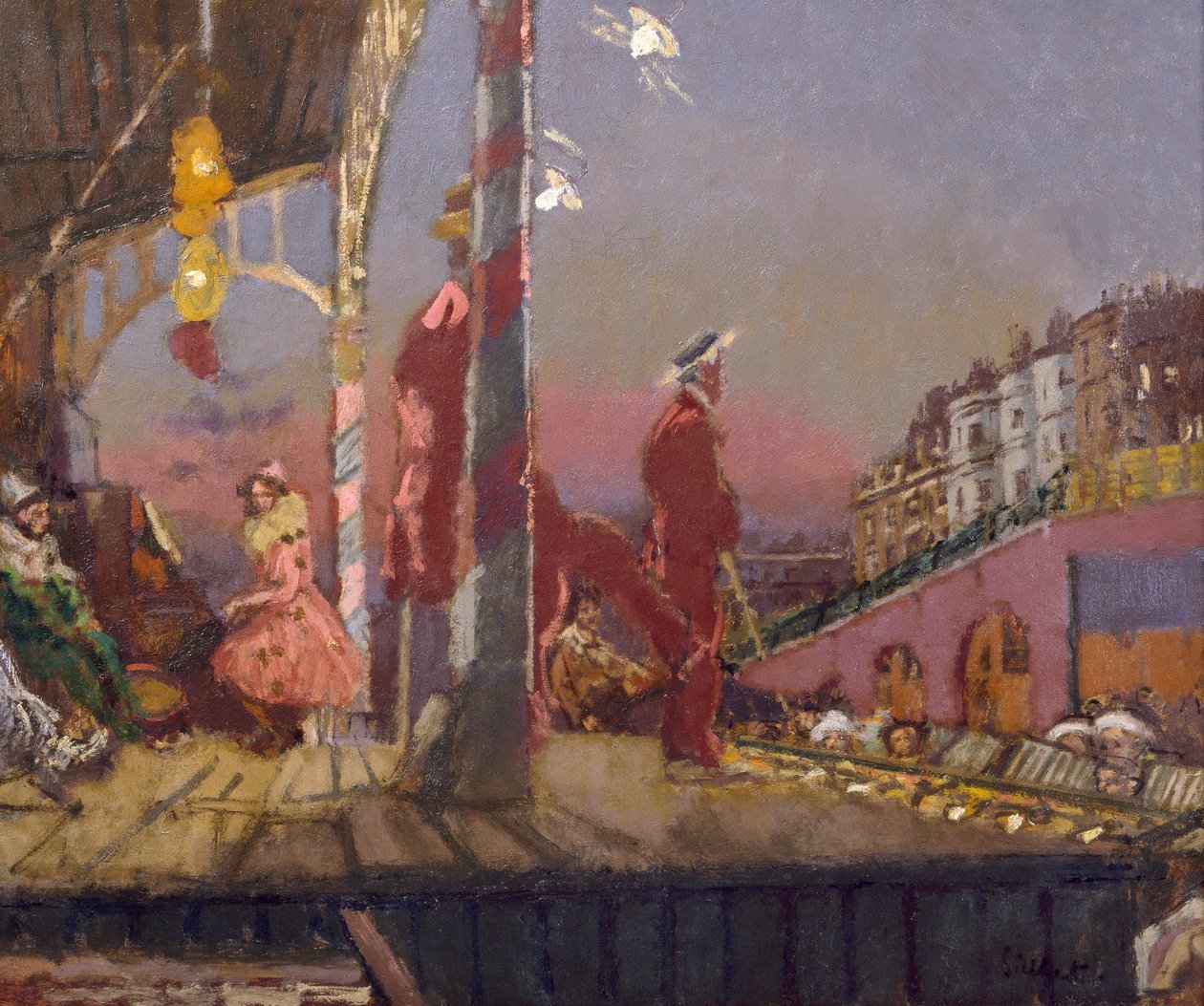 Brighton Pierrots af Walter Richard Sickert