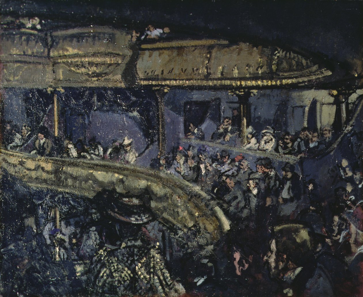 Eldoradoet, Paris, ca. 1906 af Walter Richard Sickert