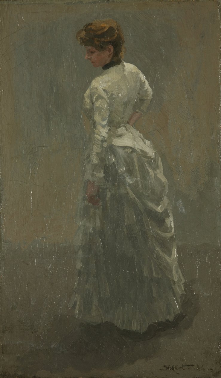 Den grå kjole af Walter Richard Sickert