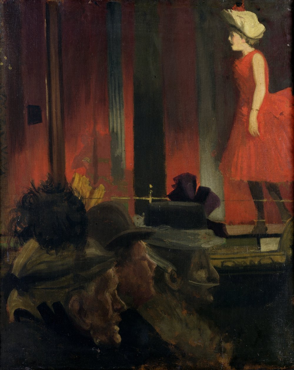 Musikhuset, 1889 af Walter Richard Sickert