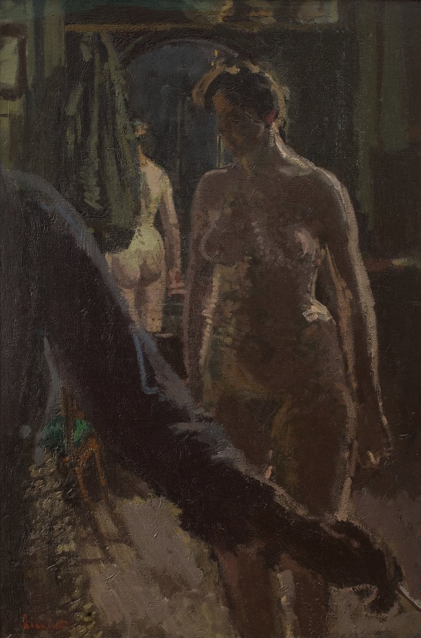 Atelieret: Maleriet af et nøgenbillede af Walter Richard Sickert