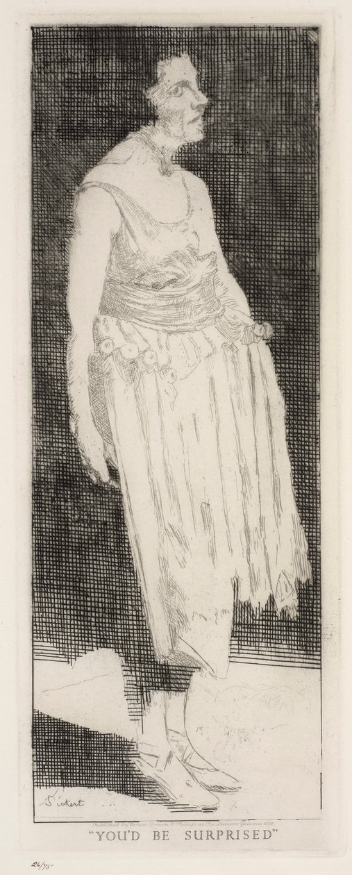 Du ville blive overrasket af Walter Richard Sickert