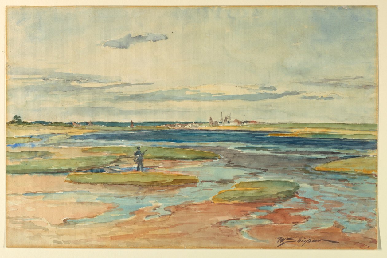 Lavvande, Annisquam af Walter Shirlaw