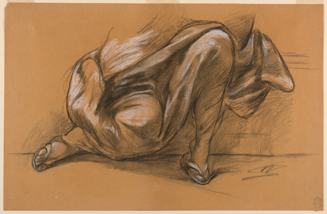 Studie af Draperi af Walter Shirlaw