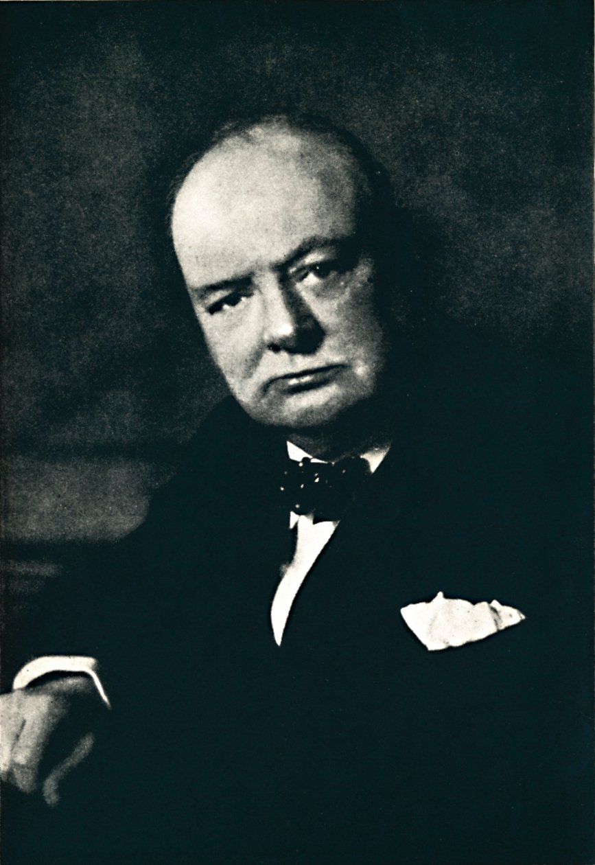 Rt. Hon. Winston S. Churchill, P.C., C.H., F.R.S., M.P., 1941, 1945. af Walter Stoneman