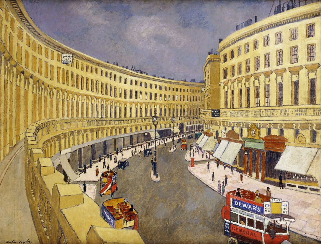 Regent Street, London af Walter Taylor