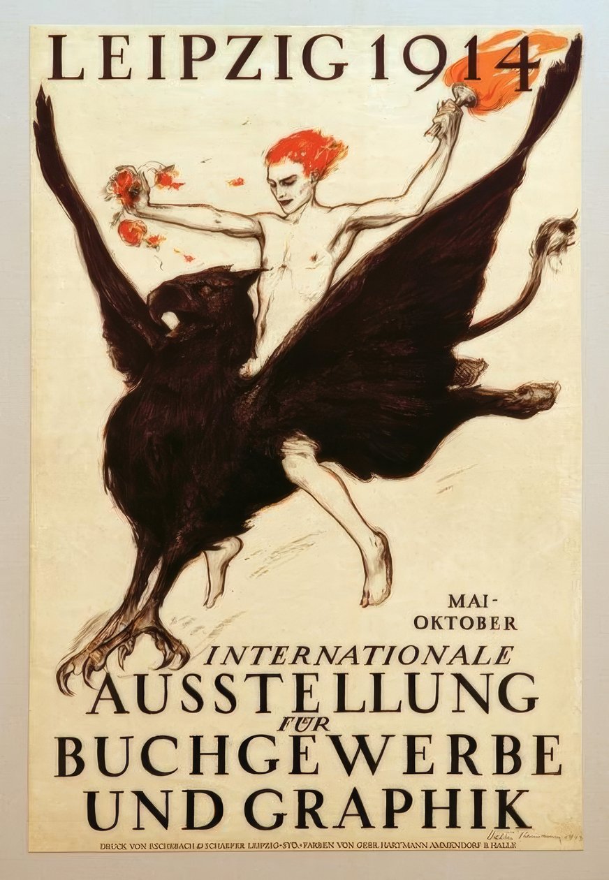 Leipzig 1914, international udstilling for boghandel og grafik af Walter Tiemann