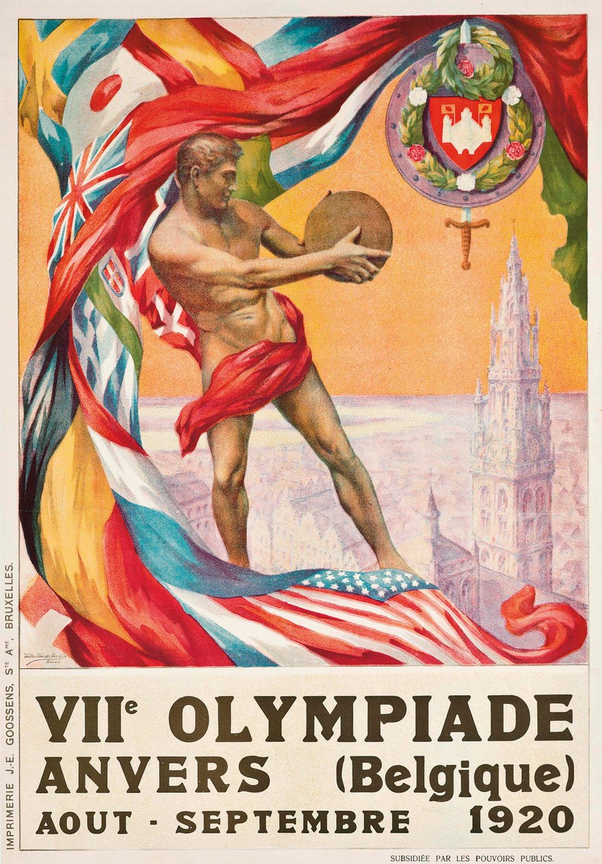 Sommer-OL 1920 i Antwerpen, 1920. af Walter van der Ven