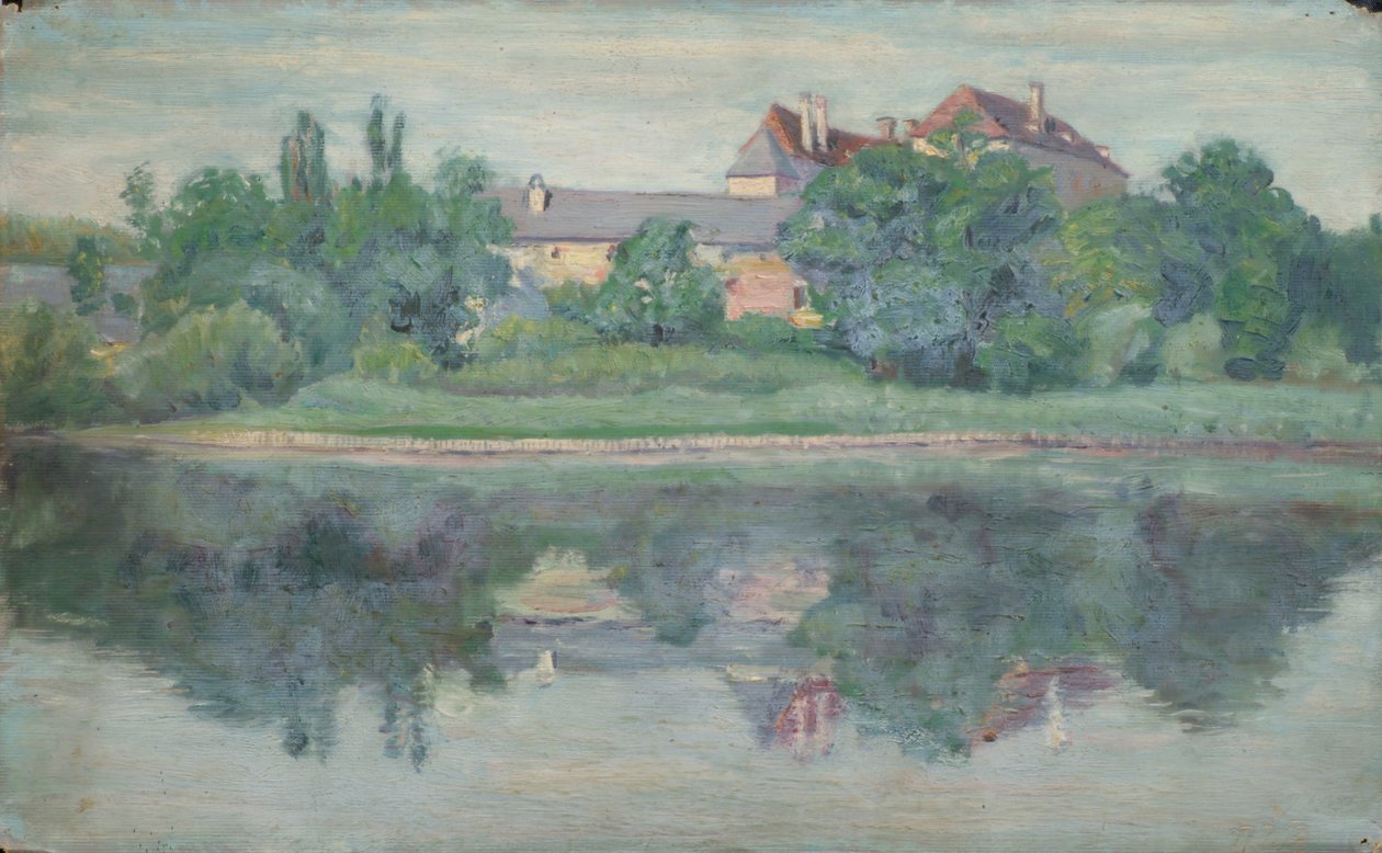 Schloss am See af Walther Gamerith