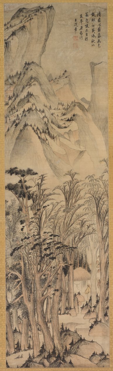 Solitary Colors of the Autumn Woods af Wang Jianzhang