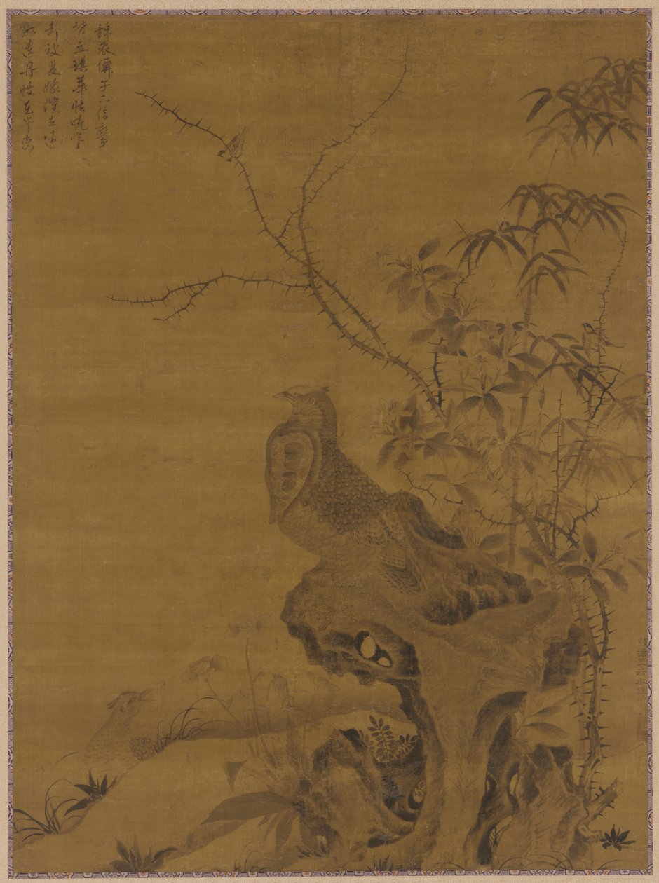 Fasaner, Yuan-dynastiet, 1300-tallet. af Wang Yuan
