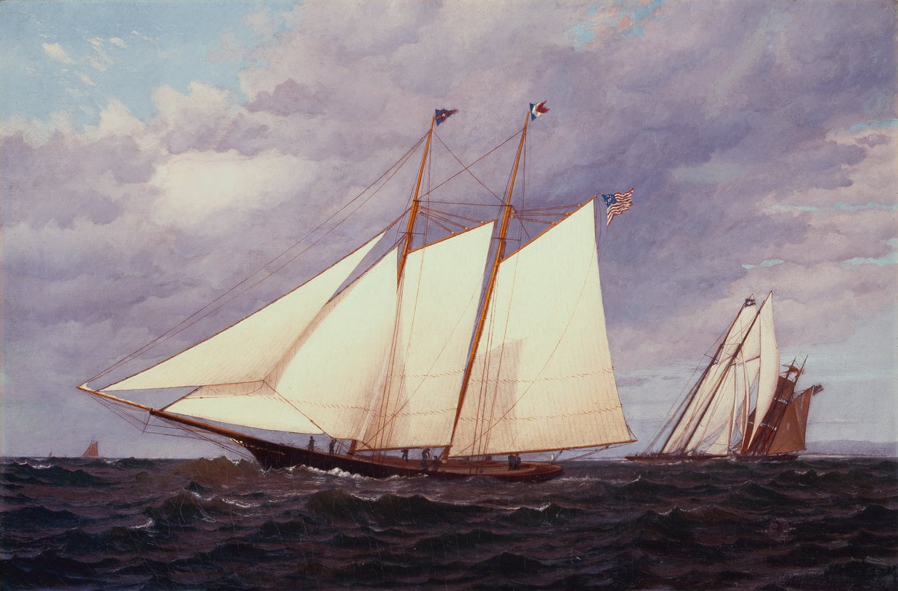 Cornelia ved New York Yacht Club Regatta, 11. juni af Warren Sheppard
