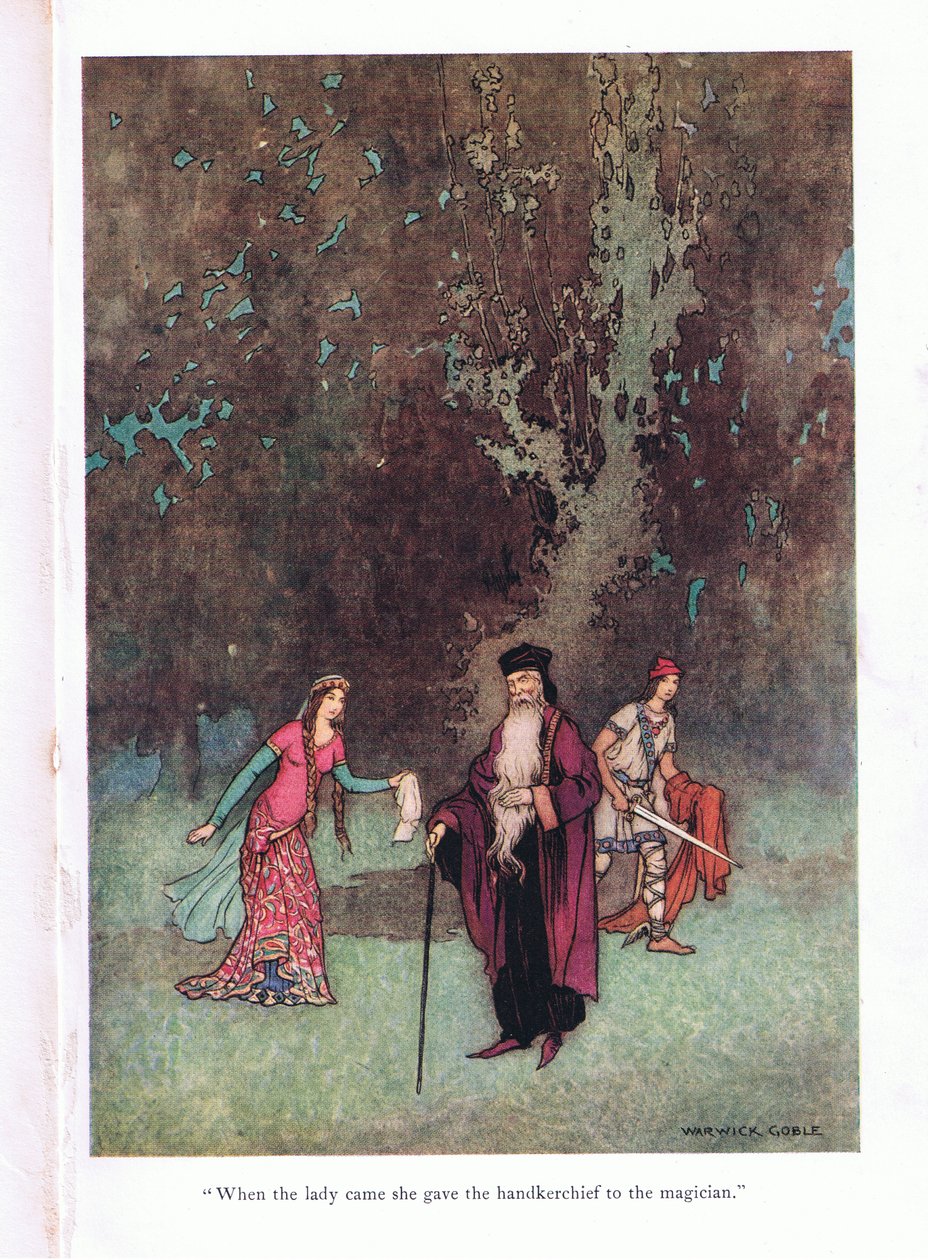 Da damen kom af Warwick Goble