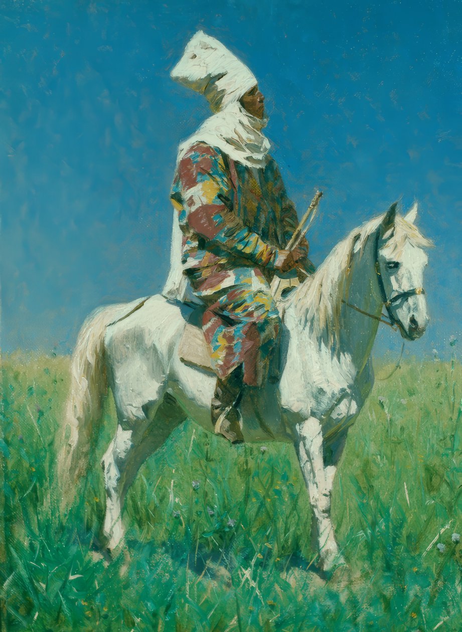 Berittener kirgisisk af Wassili W. Werestschagin