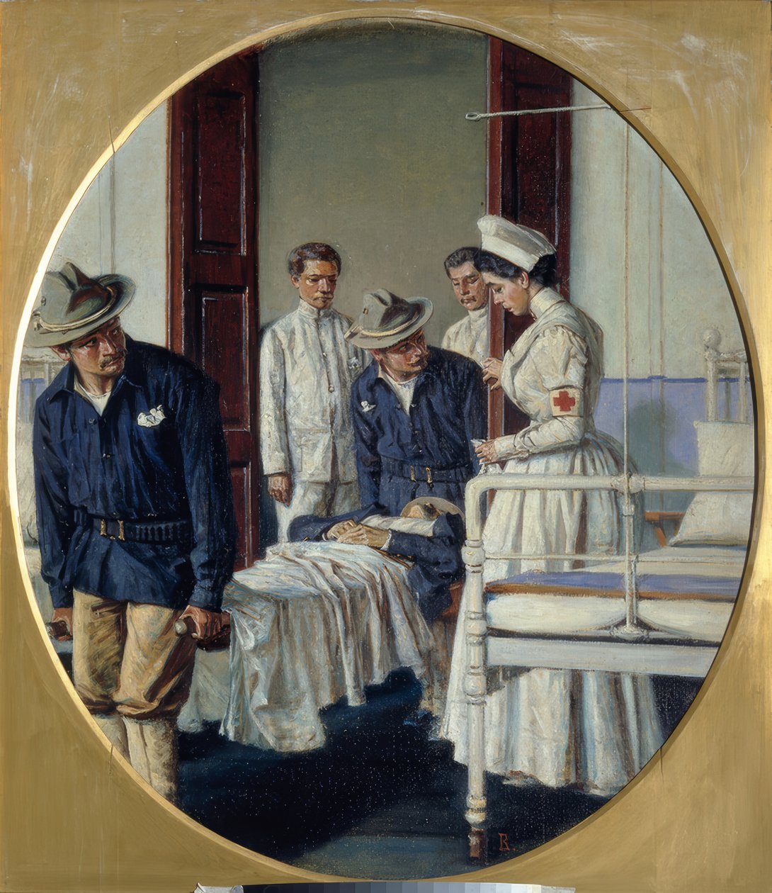 På et hospital af Wassili W. Werestschagin