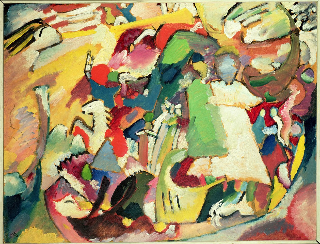 Allehelgen, nr. 1, 1910 af Wassily Kandinsky