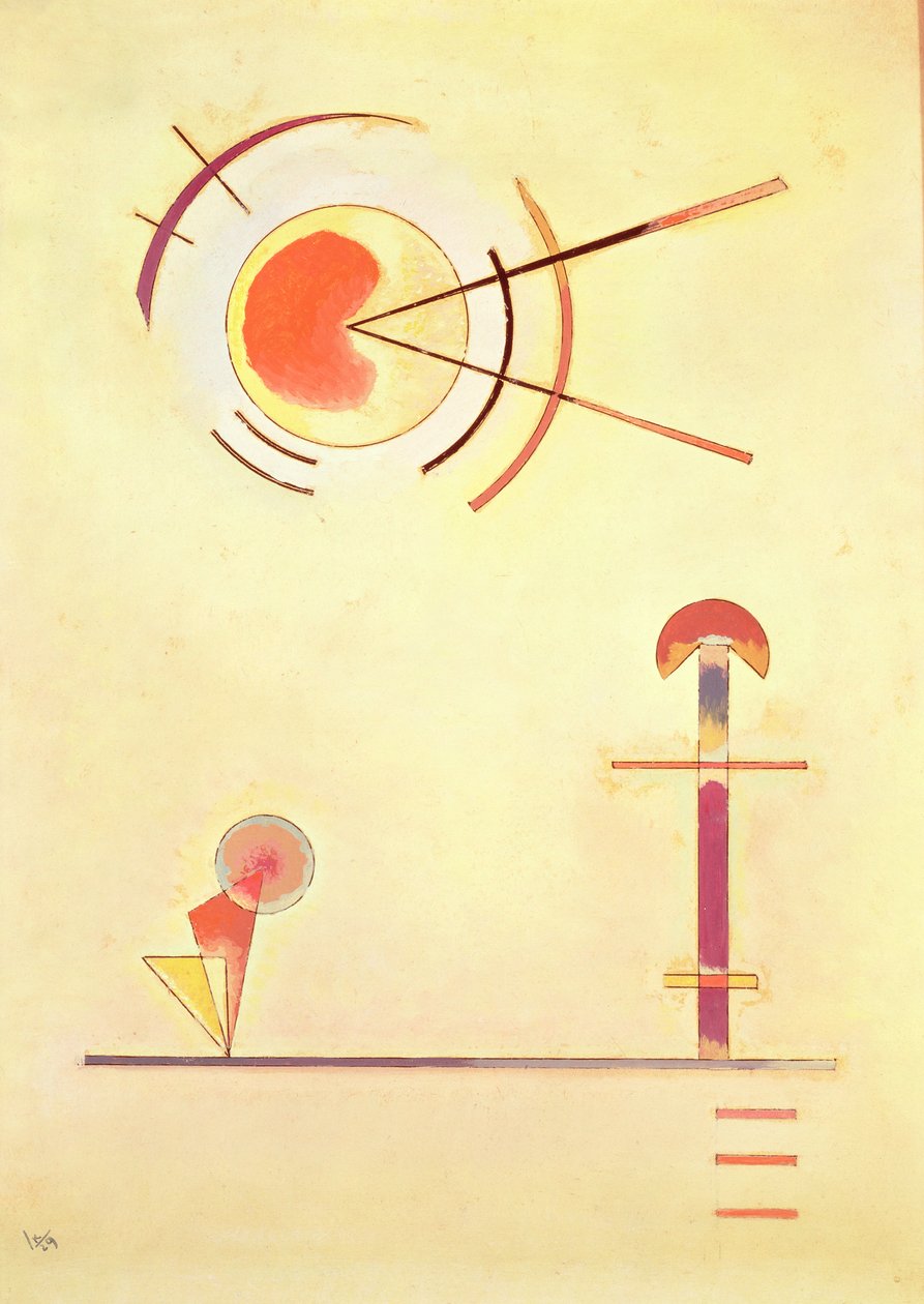Sammensætning, 1929 af Wassily Kandinsky