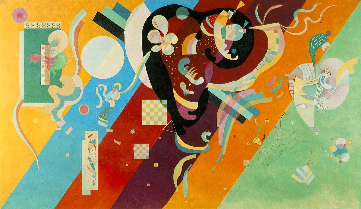 Sammensætning IX af Wassily Kandinsky