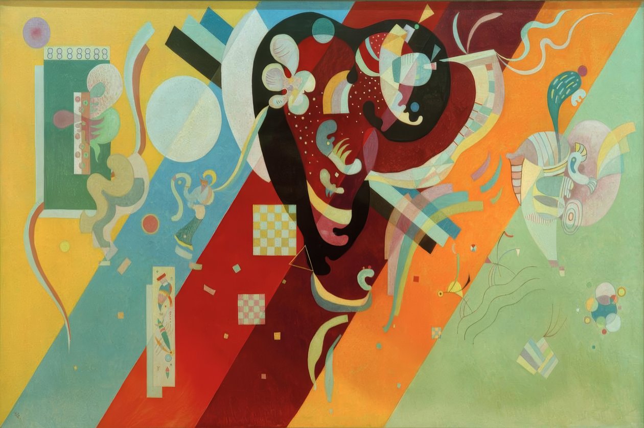 Sammensætning IX af Wassily Kandinsky