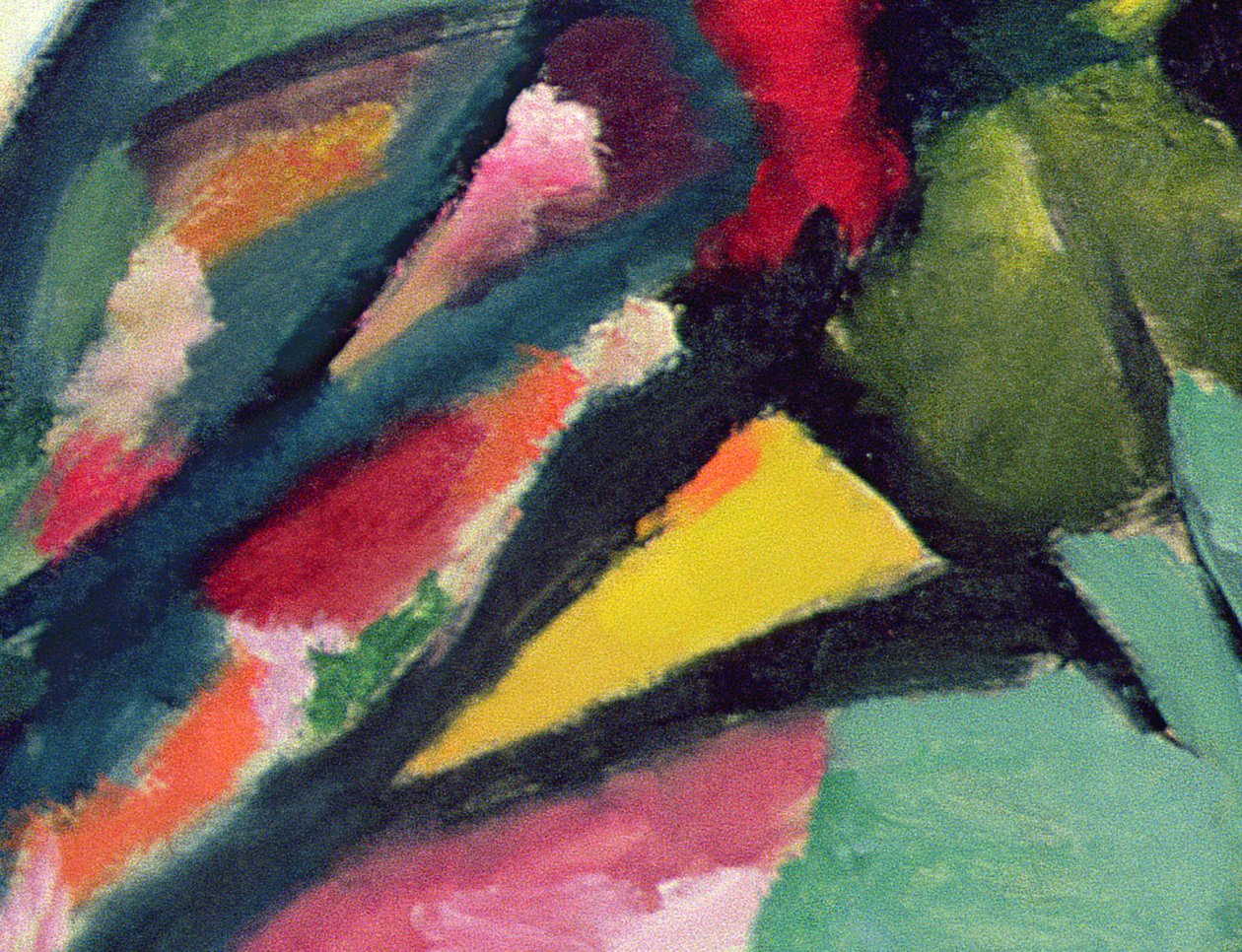Komposition nr. 7, 1913 (detalje af 56607) af Wassily Kandinsky