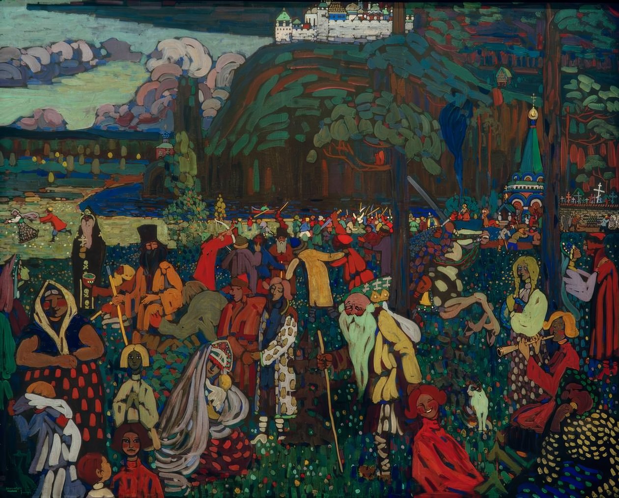 Det farverige liv af Wassily Kandinsky