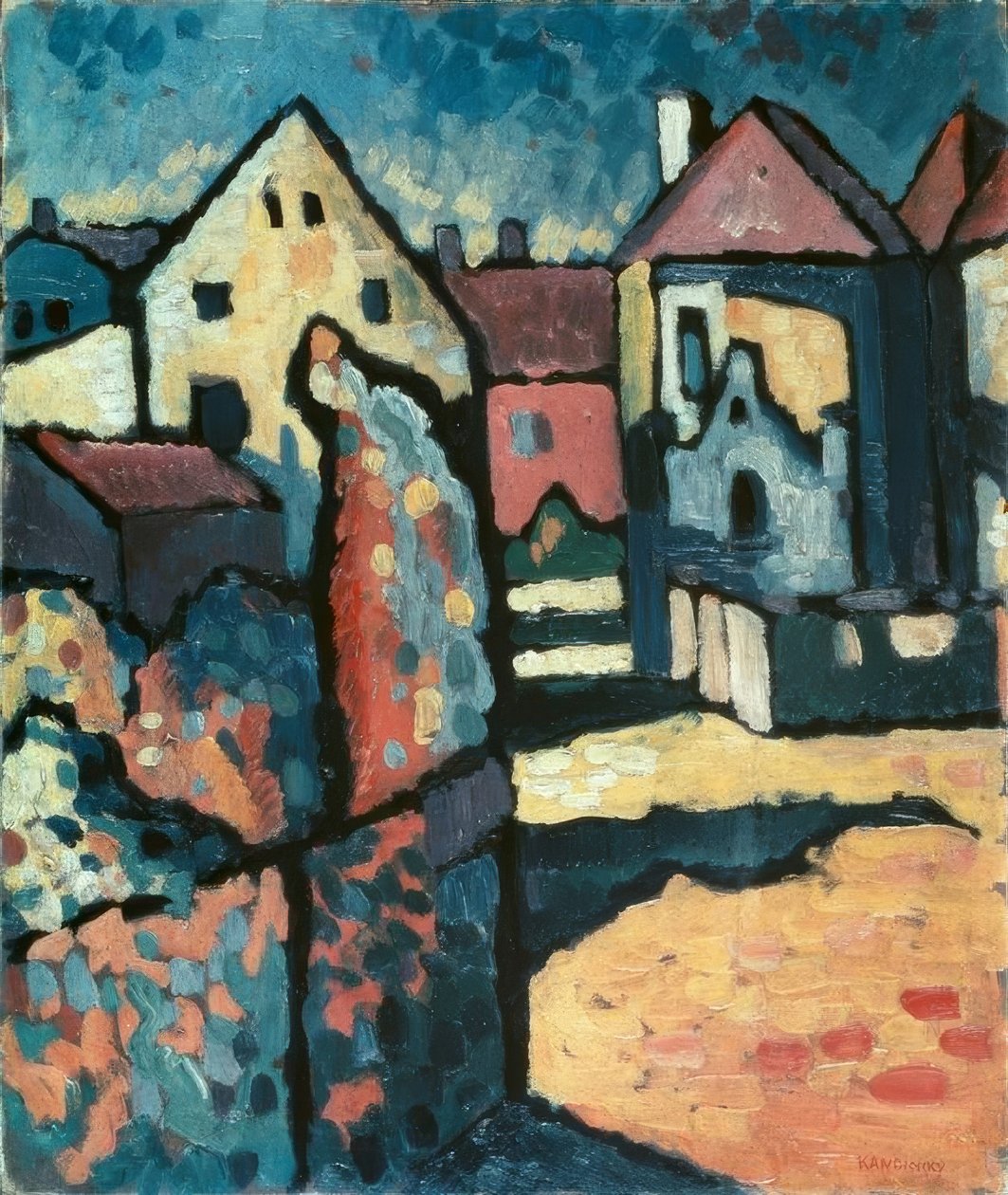 landsby af Wassily Kandinsky