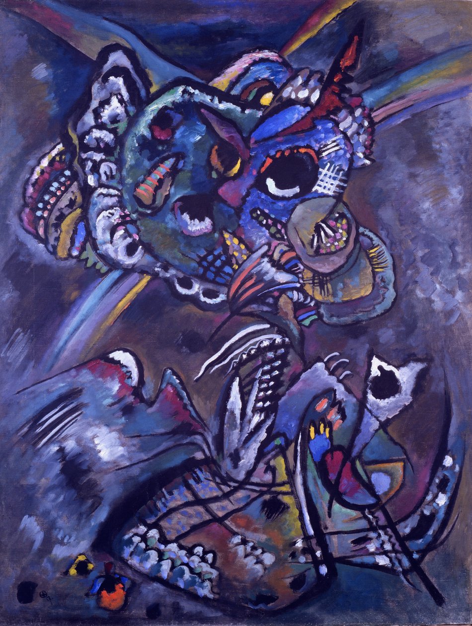 Skumring, 1917 af Wassily Kandinsky