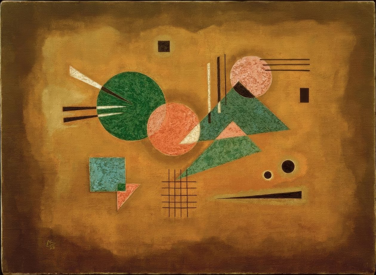 Smeltende pink af Wassily Kandinsky