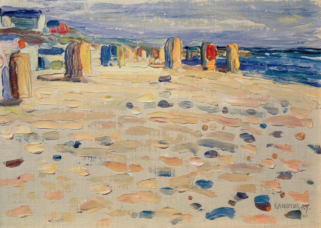 Holland - strandstole af Wassily Kandinsky