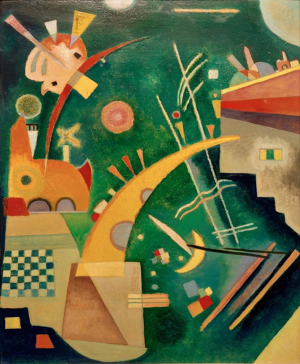 Hornform af Wassily Kandinsky