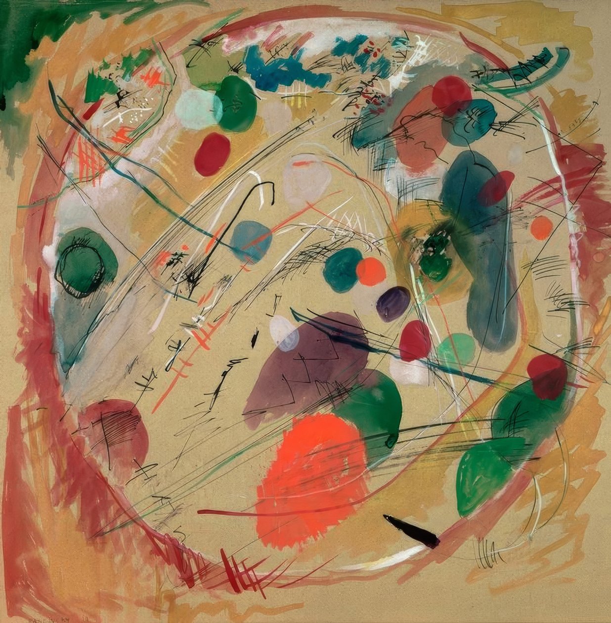 I en cirkel af Wassily Kandinsky