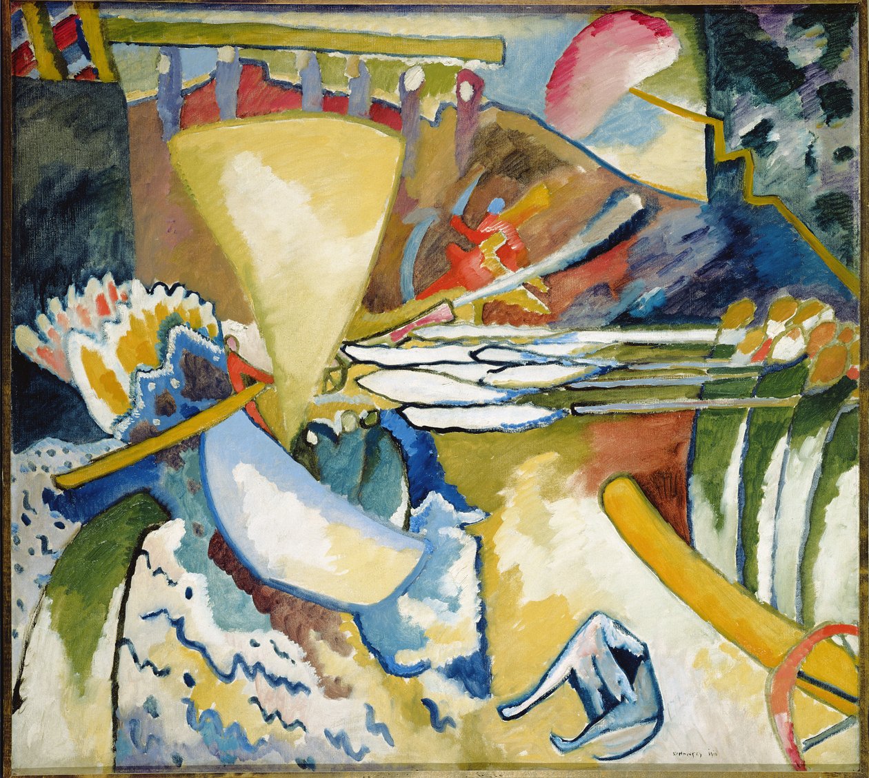 Improvisation, 1910 af Wassily Kandinsky