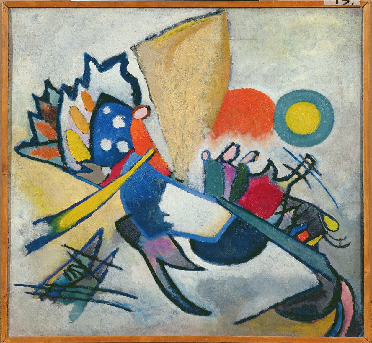 Improvisation 209, 1917 af Wassily Kandinsky