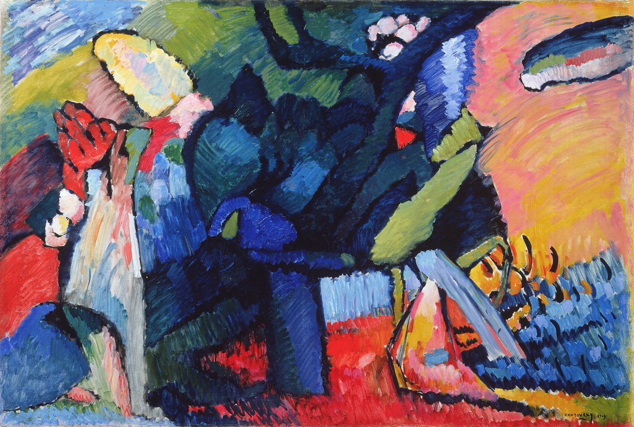 Improvisation 4, 1909 af Wassily Kandinsky