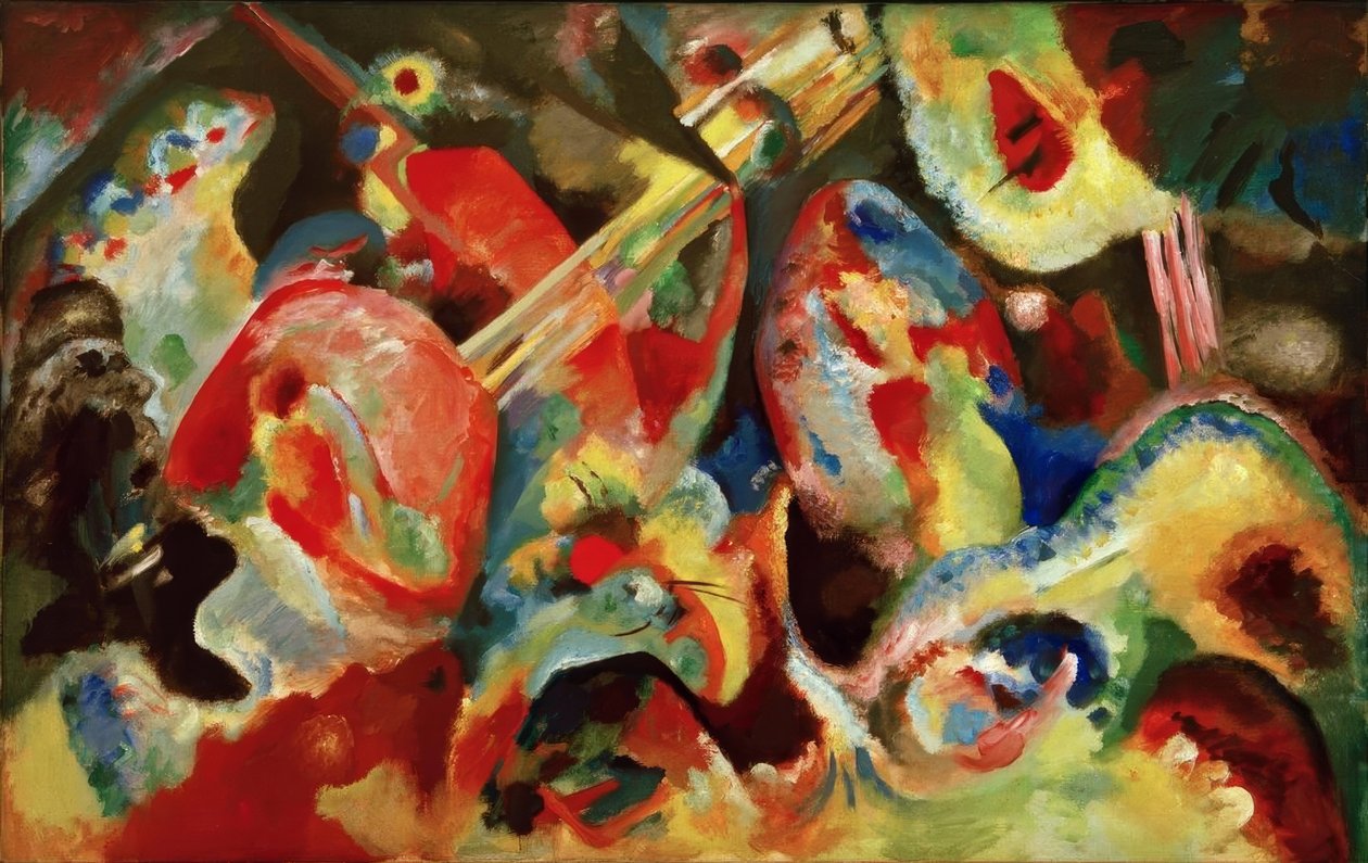 Improvisationsflod af Wassily Kandinsky