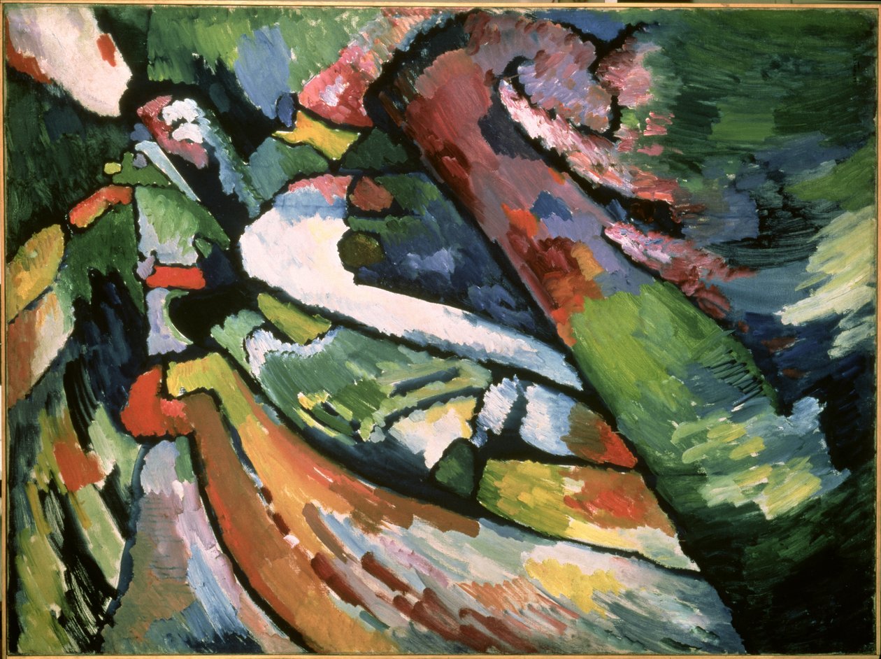 Improvisation VII, 1910 af Wassily Kandinsky