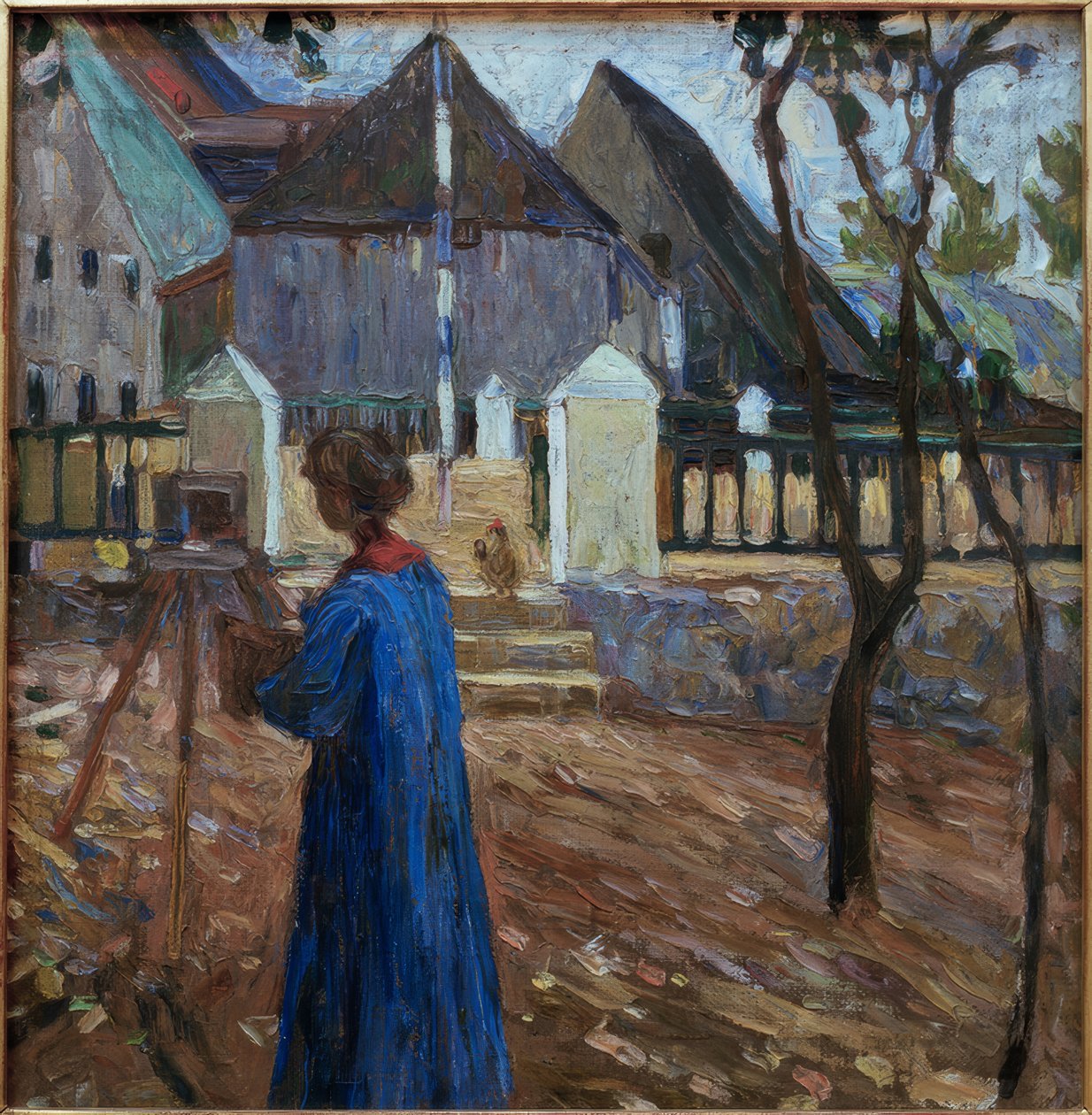 Kallmünz - Gabriele Münter maleri II af Wassily Kandinsky
