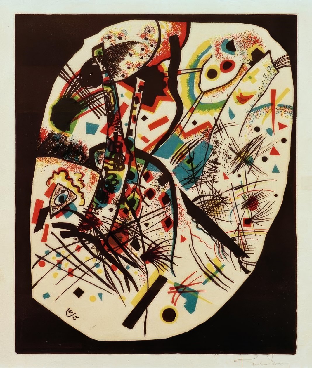 Små verdener, ark 3 af Wassily Kandinsky